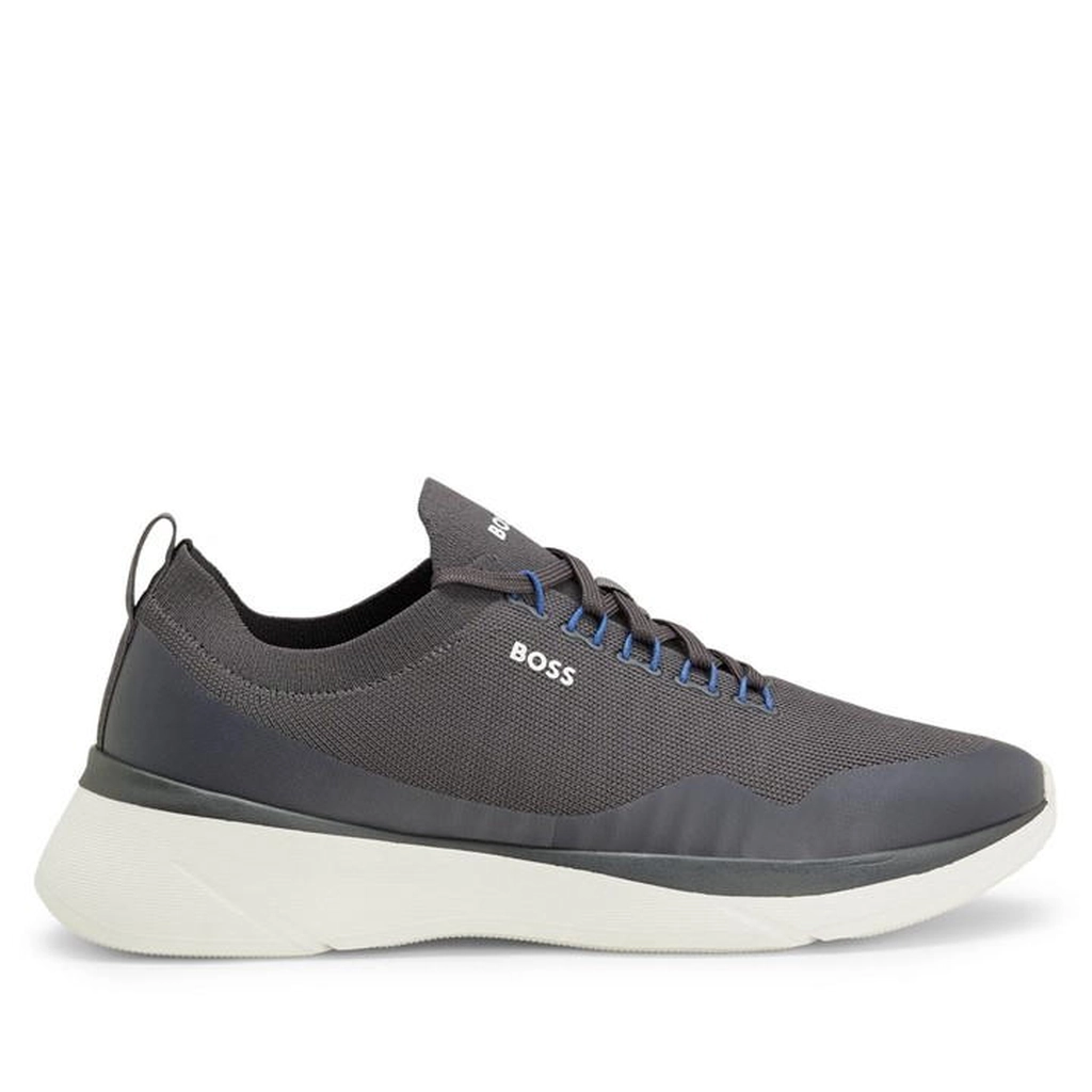 Hugo Boss Dean Run Trainers - Grey